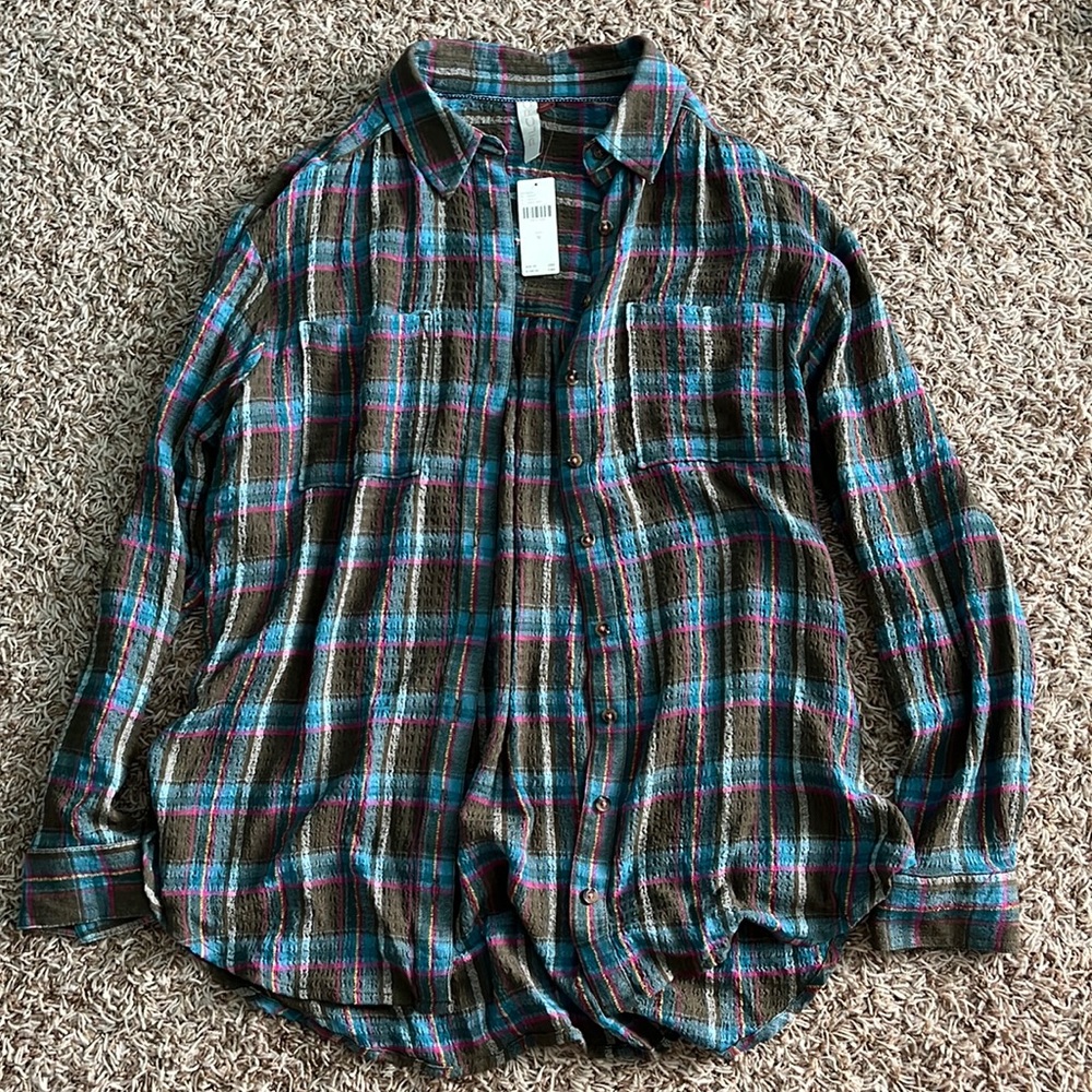 ANTHROPOLOGIE FLANNEL